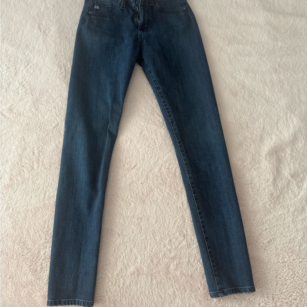 AG Adriano Goldschmied Dark Blue Skinny Jeans